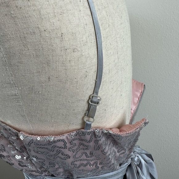 EUC Deb Women’s Sequin Dance Dress - Picture 6 of 8